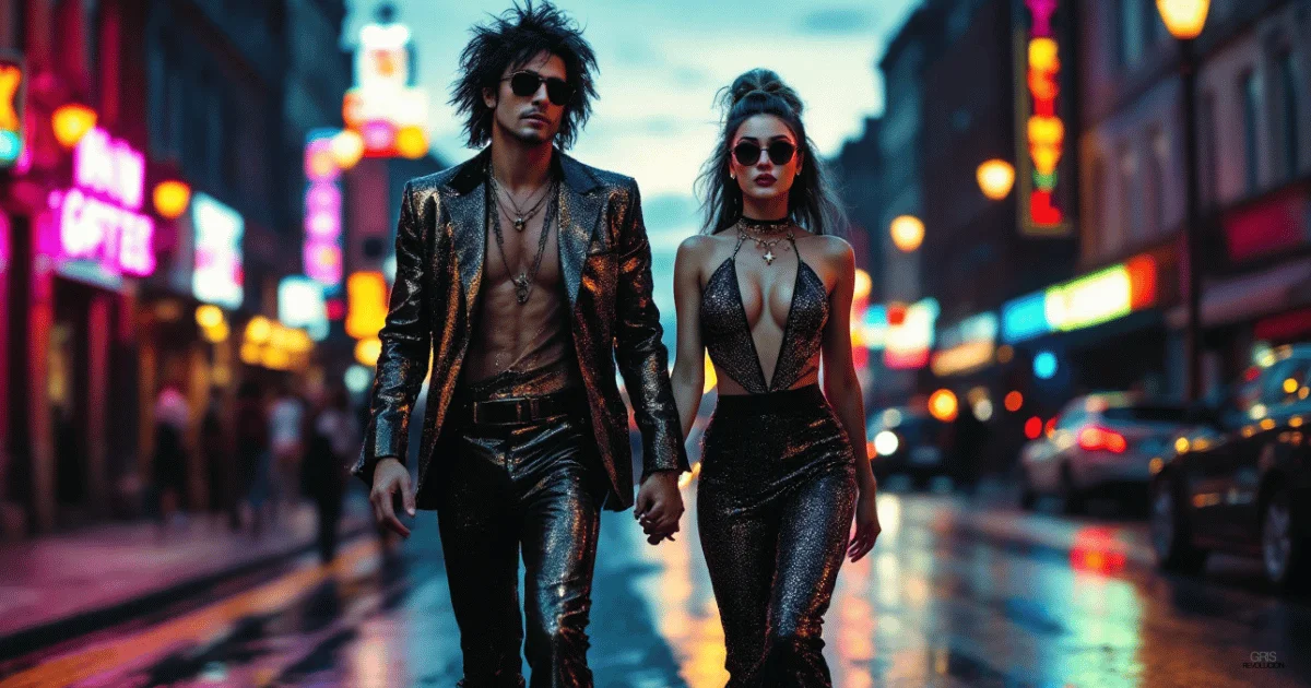 En la era del boho chic… tú elige el glam rock